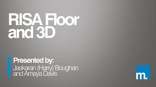 2021 | RISA Floor and 3D