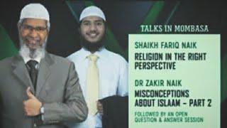 Dr Zakir Naik and shiekh fariq Naik in Mombasa lecture 2.#quranandmodernsciencezakirnaikinbangla