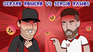 Gerard Romero VS Sergio Ramos (HAKA) Animación #gracioso #haka #comedia #humor.