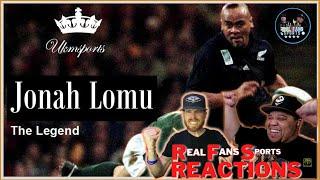 AMERICAN'S REACT TO JONAH LOMU THE LEGEND | TRIBUTE REACTION || REAL FANS SPORTS