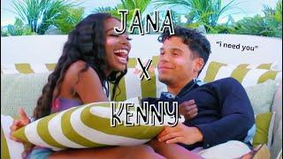 ALL JANA AND KENNY LORE || Love Island USA Season 6 scenepacks