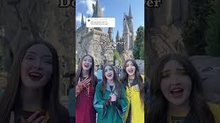 Luna Name Song In Harry Potter World!!  K3 Sisters #shorts #harrypotter #hogwarts