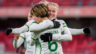 HÖJDPUNKTER | Växjö 1-4 Hammarby | OBOS Damallsvenskan 2024