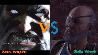 Zeus' Wrath VS Odin's Wrath (God of War 3 vs Ragnarok)