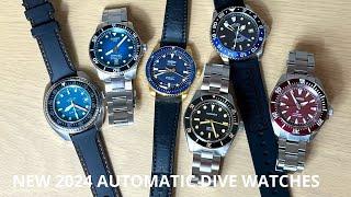 What Is Your Pick? Six Cool New 2024 Automatic Divers