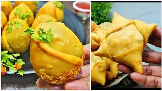 New Recipes For Iftar | 2 Different Types Of Samosa Recipes | New Snacks Recipes #Ramadanspecial