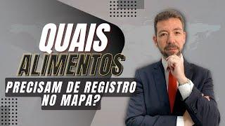 Quais alimentos precisam de registro no MAPA? | Stone Okamont