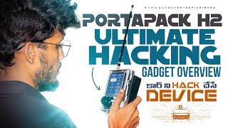 Portapack H2 + HackRF One Ultimate Wireless Hacking Gadget | Hands On Overview In Telugu | EH - G