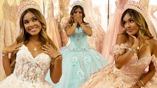 Grandma keeps buying me Quince Dresses | Planning My Quince EP13