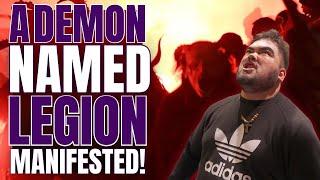 The Demon Legion From The Bible Manifested At The Meeting!