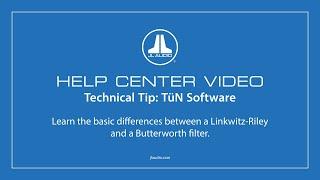 JL Audio Help Center - Linkwitz-Riley Vs Butterworth Filter