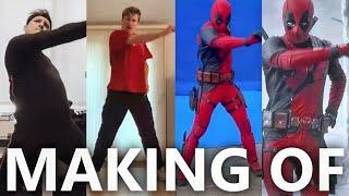 Men Behind Deadpool Dance 'NSync Bye Bye Bye - Nick Pauley & Johnny Likens