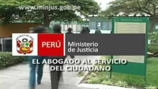 Ministerio de Justicia, el abogado al servicio del ciudadano