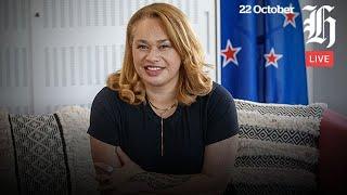 NZ Herald Live: Tory Whanau speaks to media