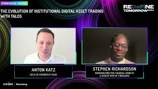 CEO and Co-Founder Anton Katz on SCB 10X "The Evolution of Institutional Digital Asset Trading"