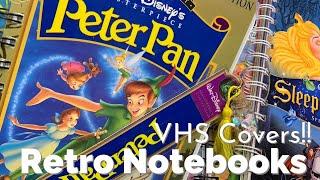 Retro Notebooks - VHS Covers!!