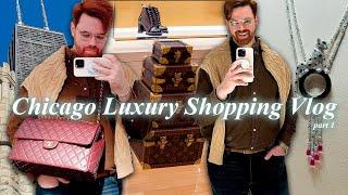 Luxury Shopping Vlog  Chanel  Louis Vuitton  Hermes | Members Meetup!