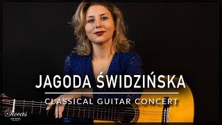 JAGODA ŚWIDZIŃSKA - Online Guitar Concert | Tarrega, BACH, Llobet, Turina | Siccas Guitars