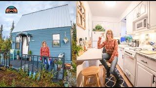 Her Alaska Dry Cabin - Remote Tiny House Living W/ Reclaimed Materials