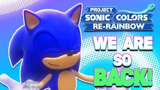 THE REDEMPTION BEGINS! - Sonic Colors: Project Re-Rainbow FULL Playthrough