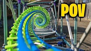 Thorpe Park Colossus Re-Creation - K'NEX Roller Coaster POV