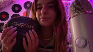 [ASMR] TAPPING ON MY GOLF CLUBS