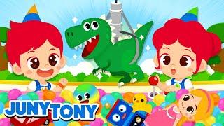 Toy Claw Machine, Toy Song for Kids｜ Happy Children’s Day Song｜Nursery Rhymes｜JunyTony