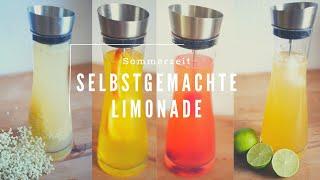 Erfrischende Getränke für den Sommer- Selbstgemachte Limonade /Eistee