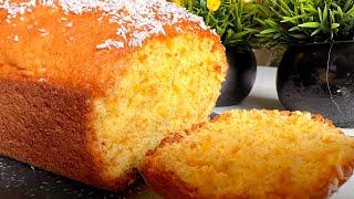 The famous orange cake that melts in your mouth ! Easy and fast recipe