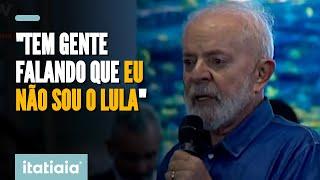 LULA FALA SOBRE FAKE NEWS DE CLONE: 'TEM GENTE FALANDO QUE EU NÃO SOU O LULA'