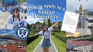 How to get into a Korean University? | Application Process? tips? Personal Stats? Yonsei UIC