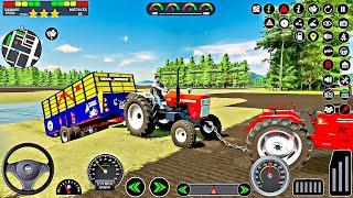 Tractor wala game is full joy and enjoying indian tractor farming game features 