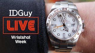 What Are You Wearing At Home? WRIST-SHOT WEEK (Episode 3) - IDGuy Live