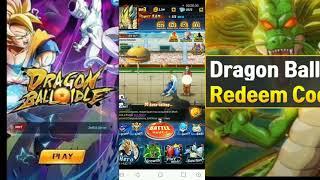 DRAGON BALL IDLE ACTIVE REDEEM CODE