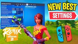 NEW BEST Nintendo Switch Settings For Chapter 2 REMIX! (AIMBOT & MACROS)