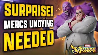 MERCENARY/UNDYING NEEDED FOR SHADOW KING - MARVEL Strike Force - MSF