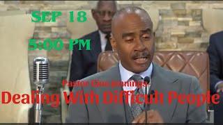 Pastor Gino Jennings-  Dealing With Difficult People -Sep 18, 2024