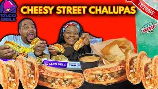 Taco Bell's Exclusive Cheesy Street Chalupas: Our Honest Review!!