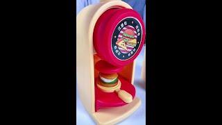 Watermelon elder brother patronizes orange sister's fast food restaurant# baby educational toy game