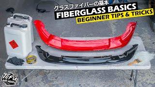 How to Make Fiberglass Parts with the Bare Minimum Tools.