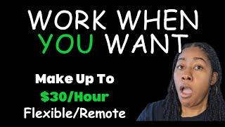 SET YOUR OWN HOURS! Flexible Work-From-Home Jobs Hiring Now