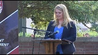 Former Student Body President Newton's Final Address | SGTV News 4