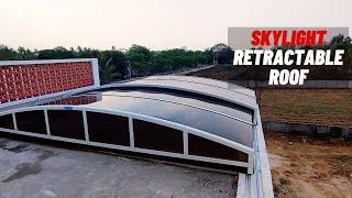 Megavent Skylight Retractable Roof in India: Enhance Your Space -www.megavent.co.in