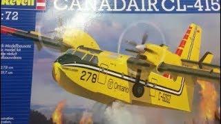 Canadair CL-415 Water Bomber Review 1/72 by Revell