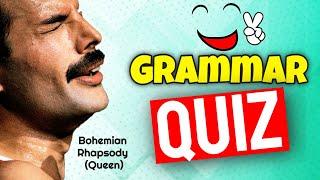 Queen - Bohemian Rhapsody Lyrical Grammar Quiz for ESL Lessons