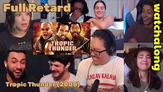 "He just keeps saying it." | Full Retard | Tropic Thunder (2008) First Time Watching Movie Reaction