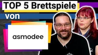 TOP 5 Brettsspiele von ASMODEE - Brettspiel TOPLISTE die DieHausis lieben