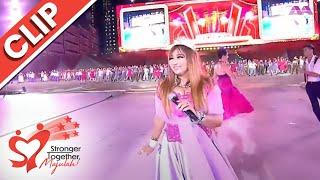 Jacintha Abisheganaden performs 'Beauty World (Cha Cha Cha)' | National Day Parade 2022