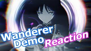 Wanderer Demo Reaction! He wants my Primogems! | Genshin Impact