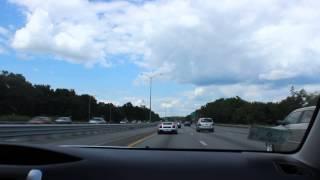 Bugatti Veyron Supersport Pur Blanc + other exotics going crazy on the highway!